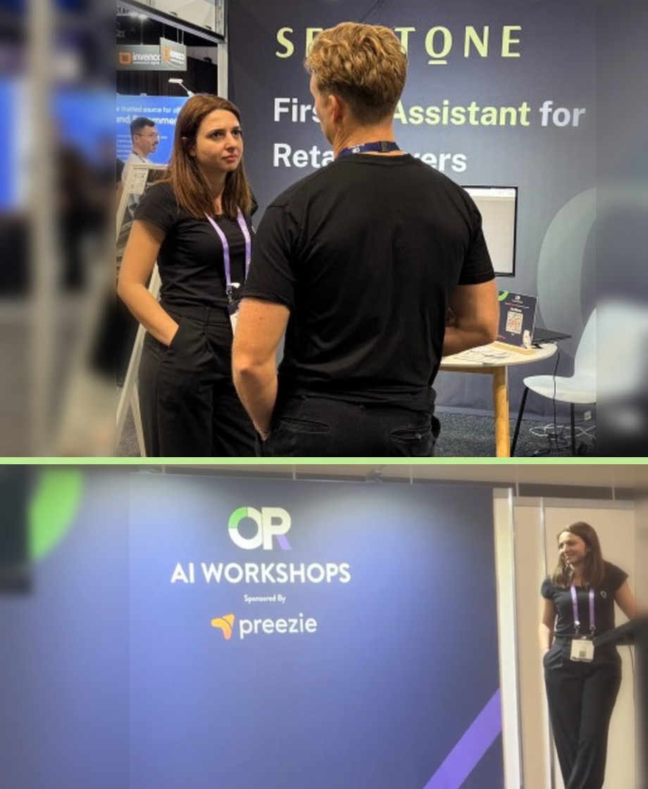 SeeStone at retail industry events - on the show floor and presenting AI workshops